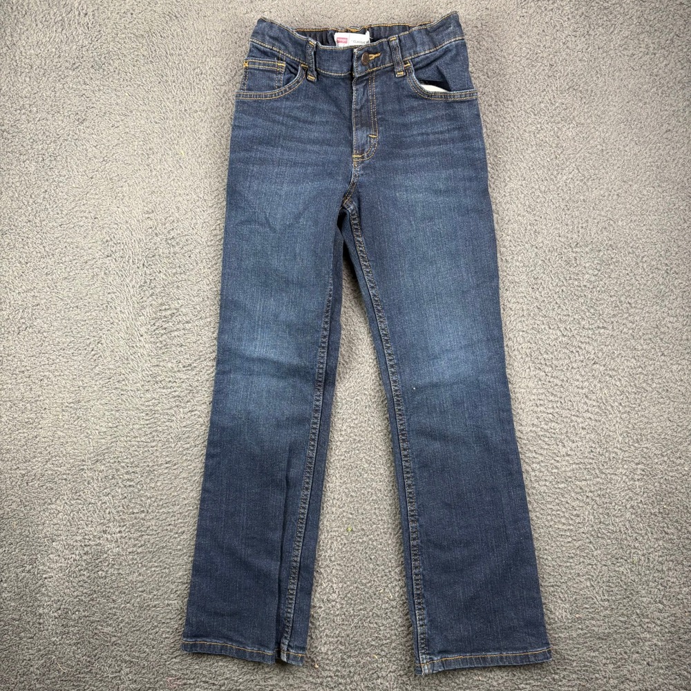 Wrangler Boys Classic Boot Slim Fit‎ Blue Denim Jeans Size 12 Reg 105WNBWDG